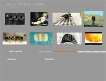 Tablet Screenshot of hans-peter-luebke.de